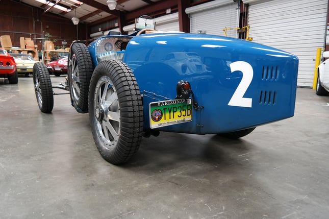 1928 Bugatti Type 35B BC83 shipped overseas