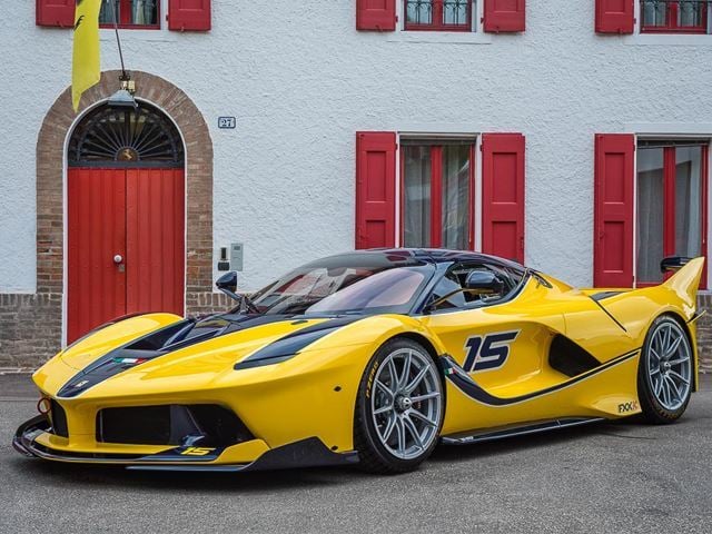 Ferrari FXXK Shipped to Italy