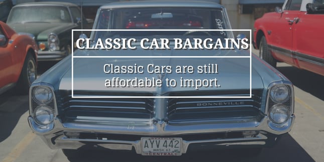 Classic cars from the USA are still affordable