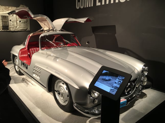 1955 Mercedes-Benz 300 SL 'Sportabteilung' Gullwing International Car Shipping