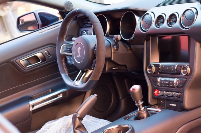 GT350 Shelby interior