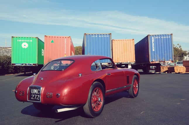 Aston Martin DB2 UMC272 shipping container