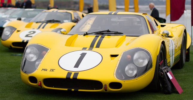 Pebble Beach Concours Elegance Ford GT MK IV