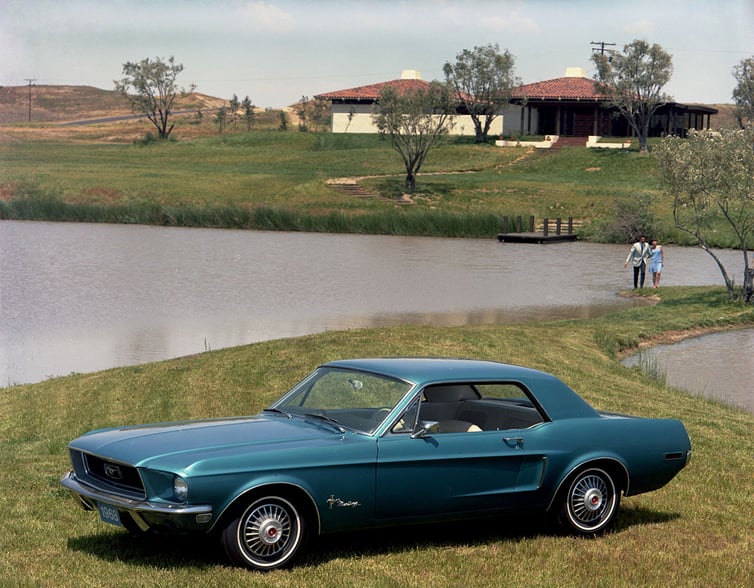 Oldtimer Ford Mustang aus den USA
