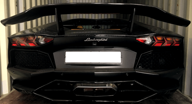 lamborghini aventador temporary us import