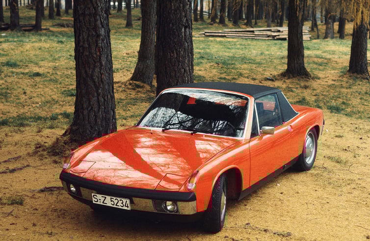 Porsche 914 Oldtimer aus den Import 