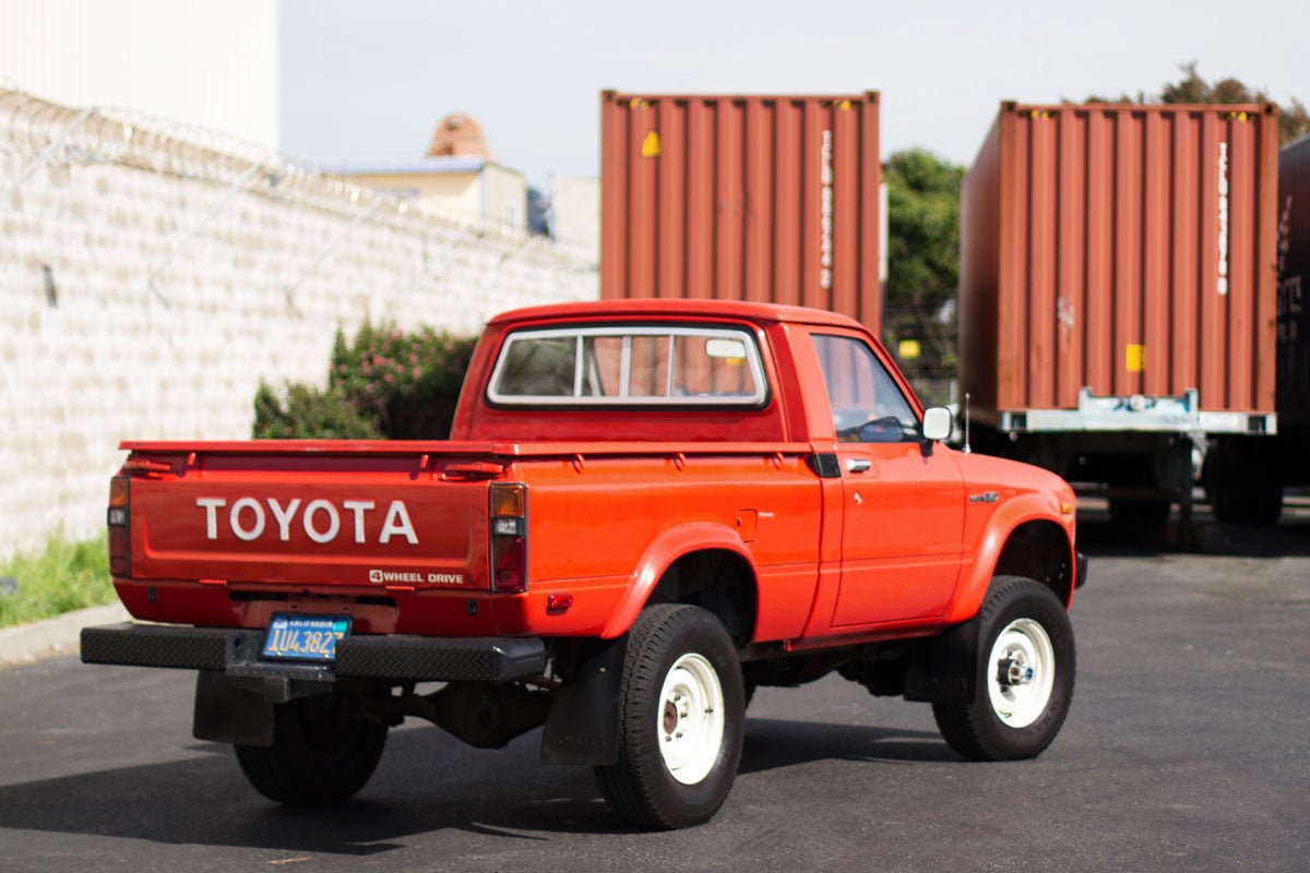 Classic Toyota Pickup Heading For Adventures Overseas classic-toyota-pickup-heading-for-adventures-overseas