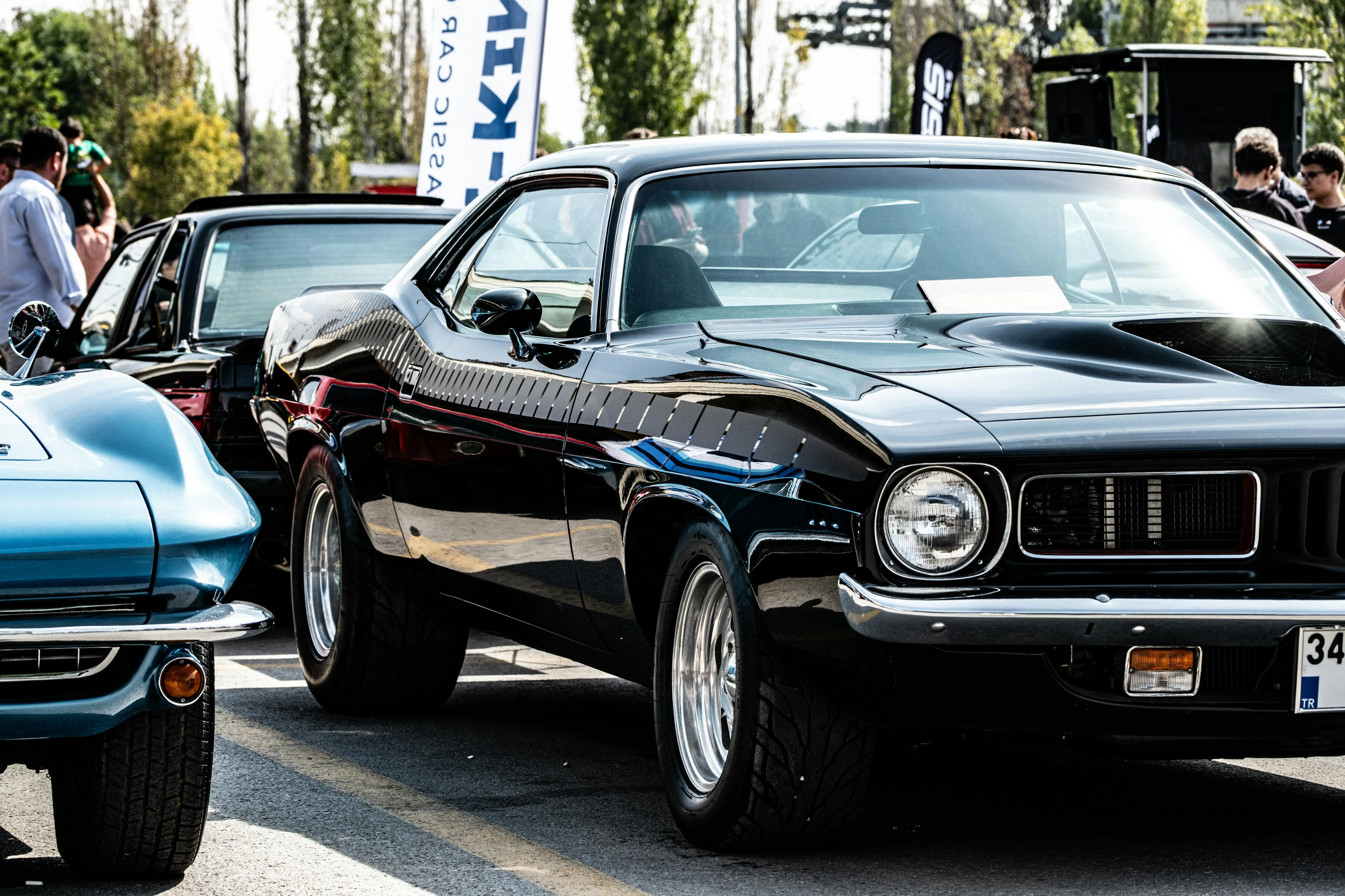 Classic Cars Display 