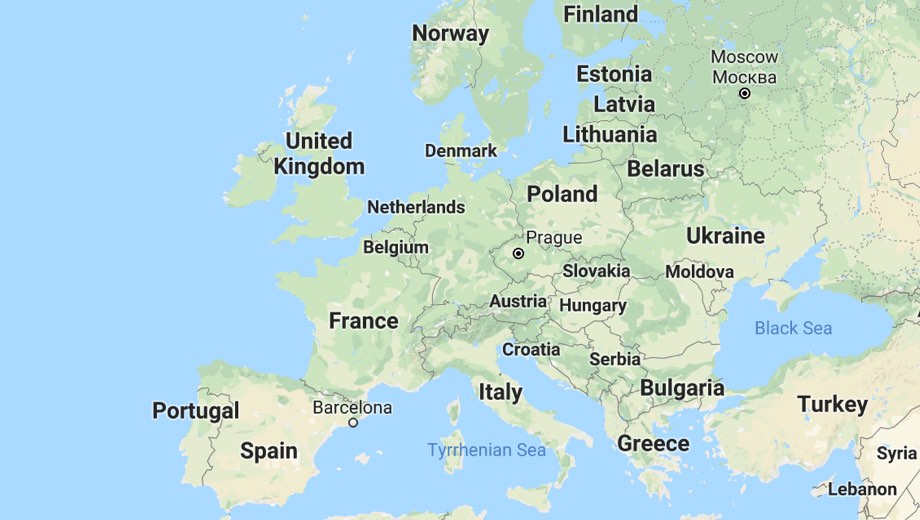 europe map