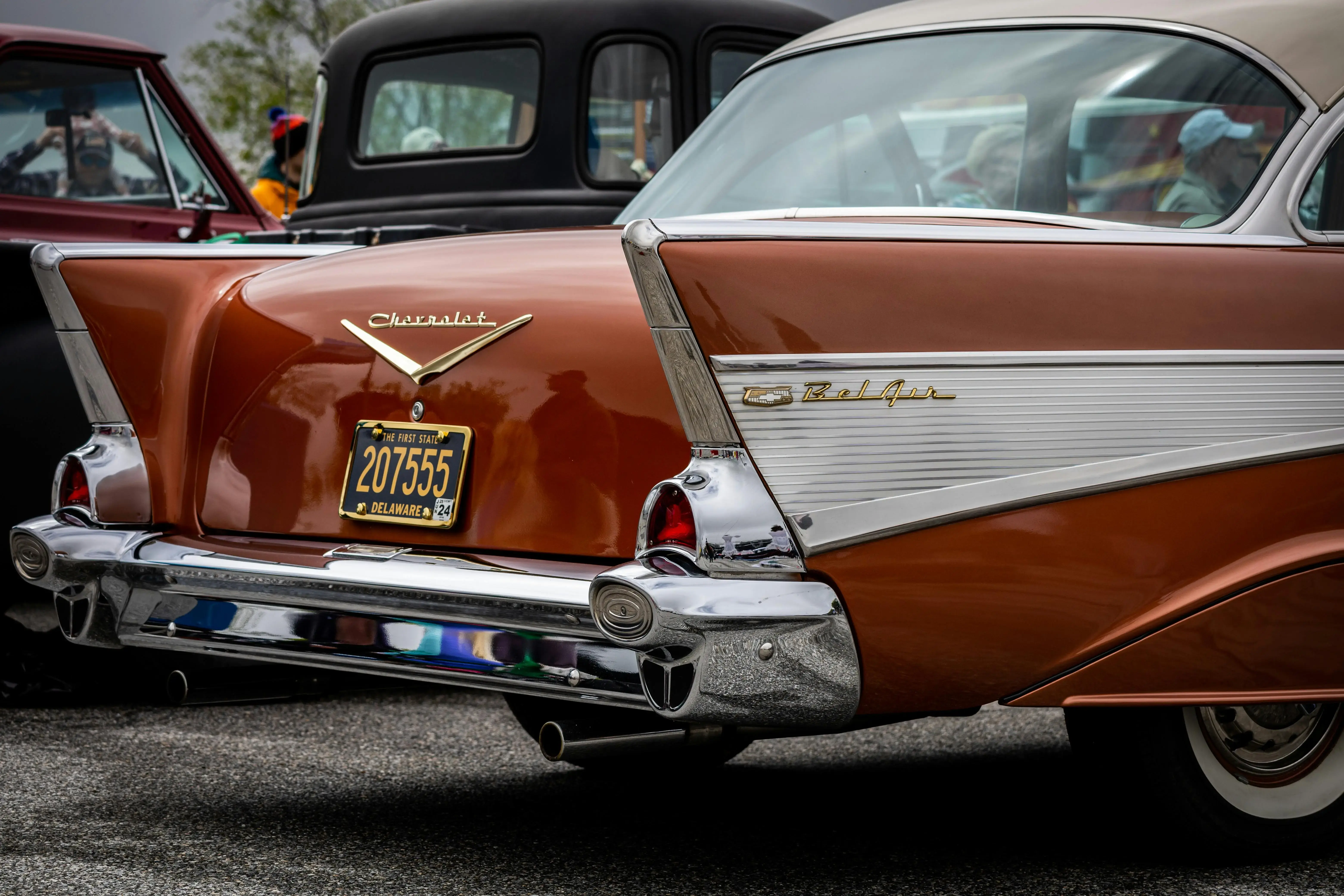 Chevrolet Bel Air with Chrome Bumper