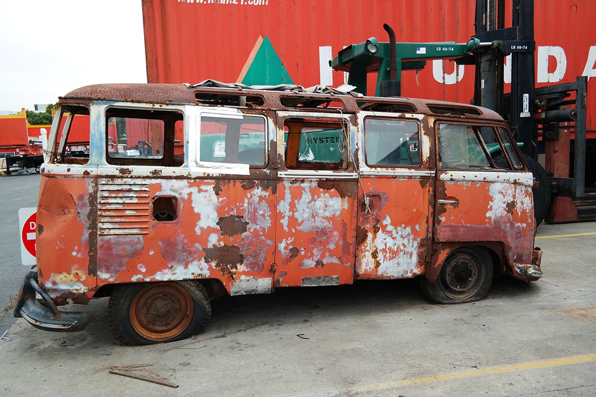 International Restoration: 23-window VW bus
