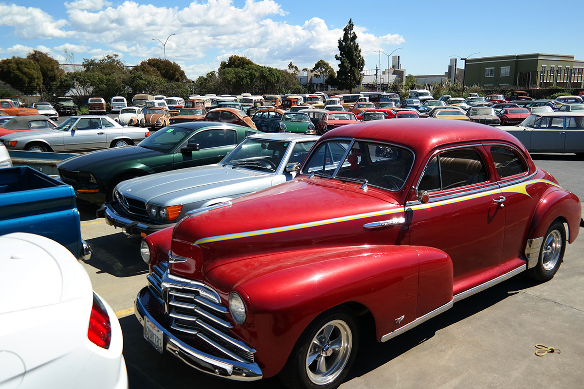 Which American classic cars are most popular overseas?