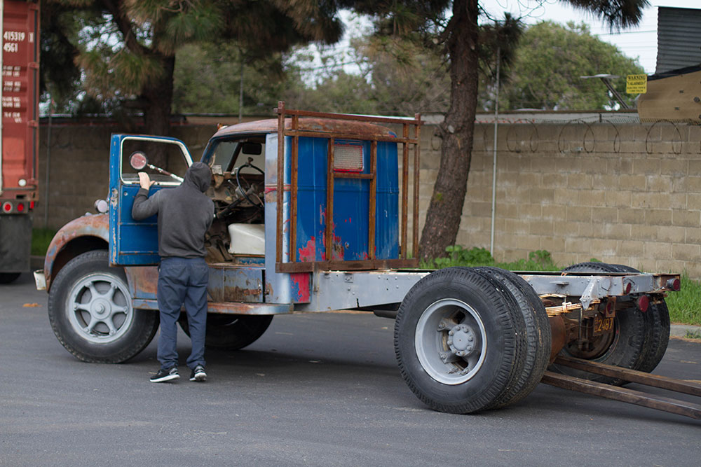 Barn Find Diamond T Truck from the USA to Australia