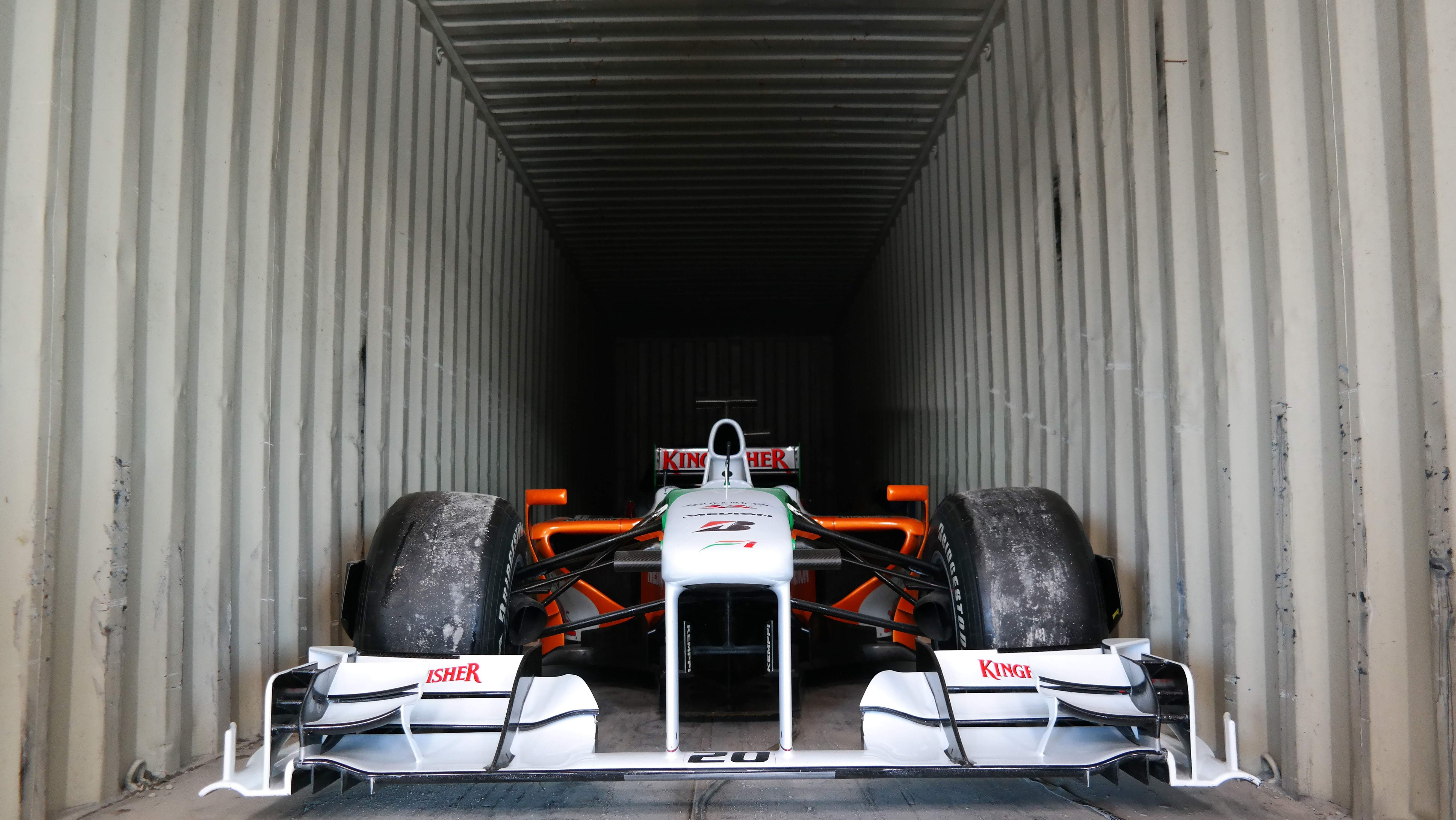 Shipping a Force India F1 car overseas
