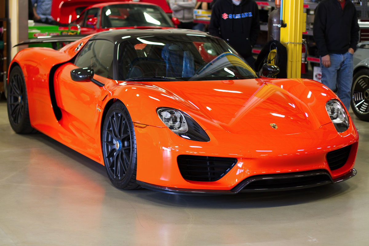 porsche-918-orange-canepa-side