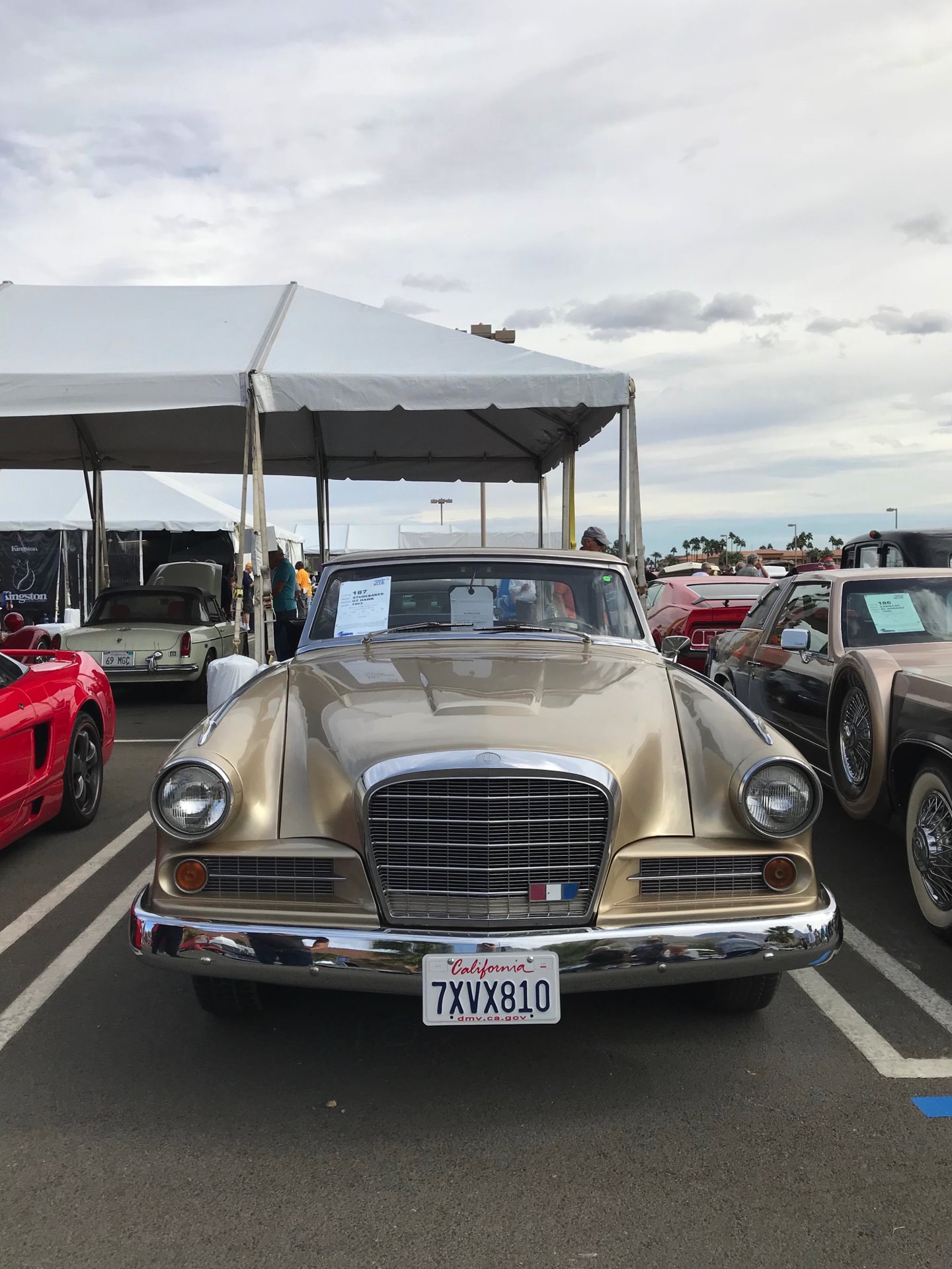 Old car front