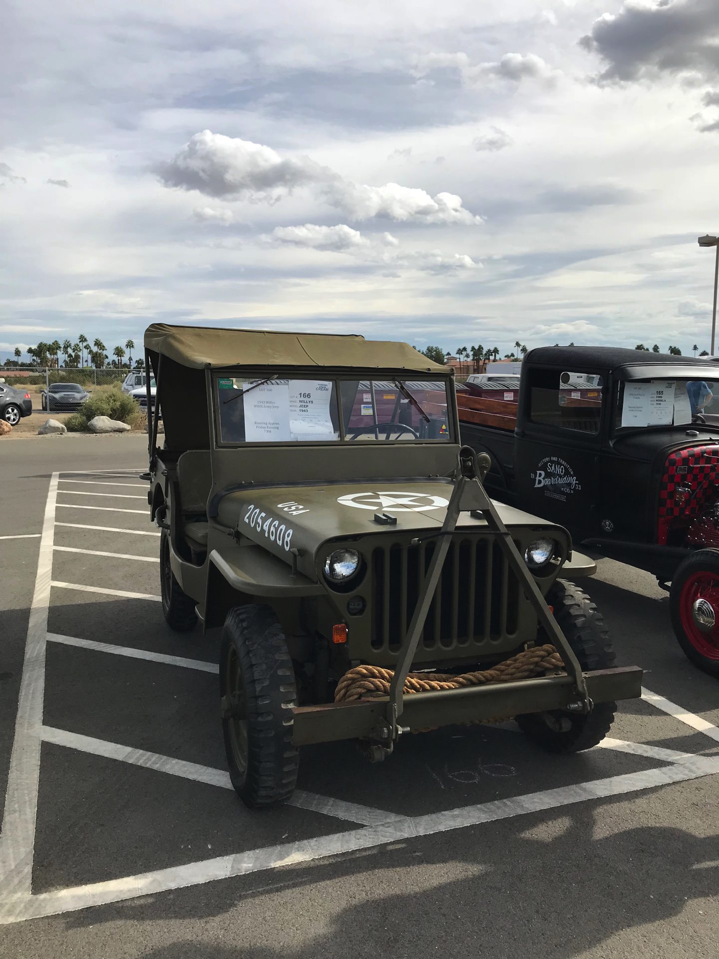 Jeep army front