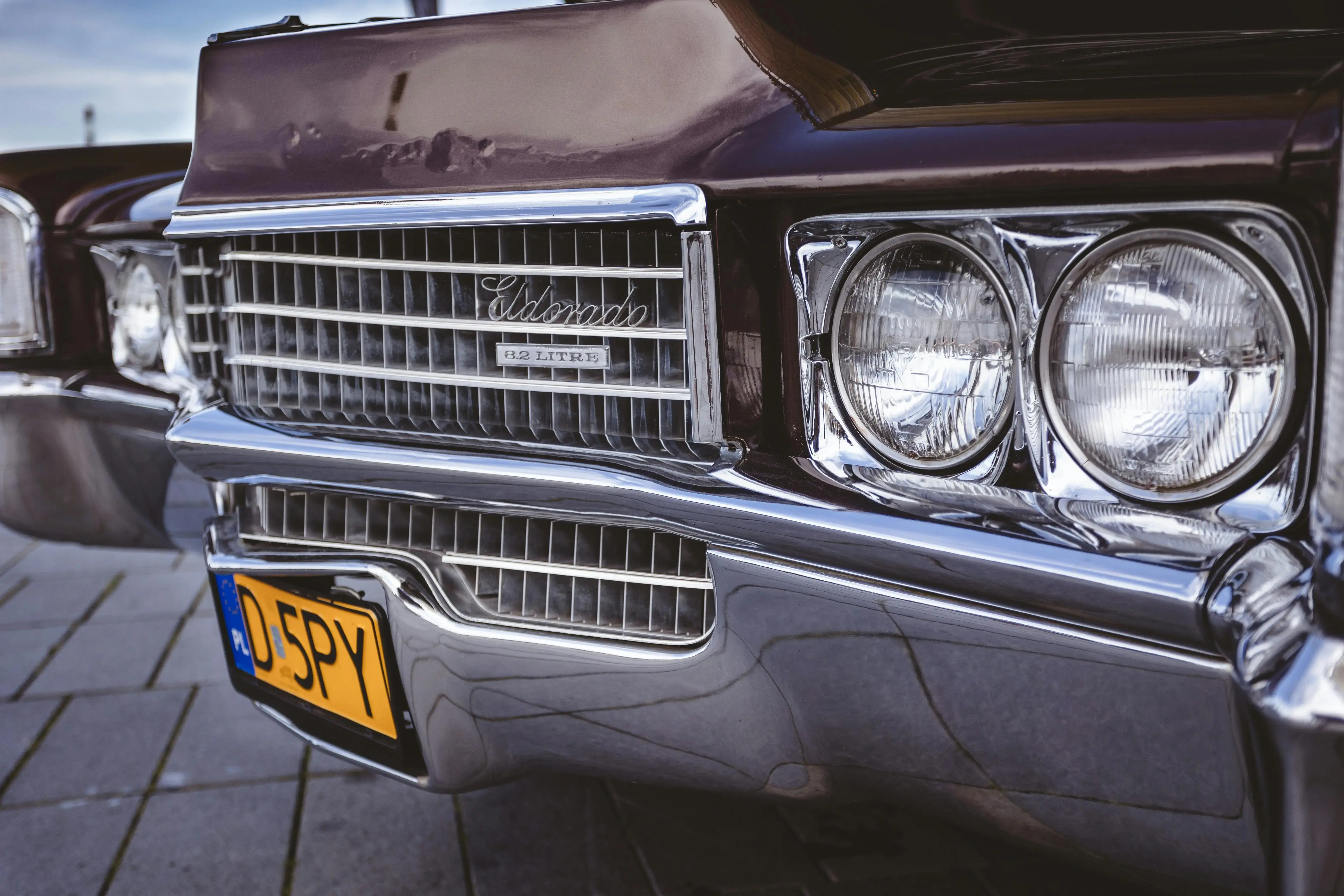 Close up of Cadillac Eldorado