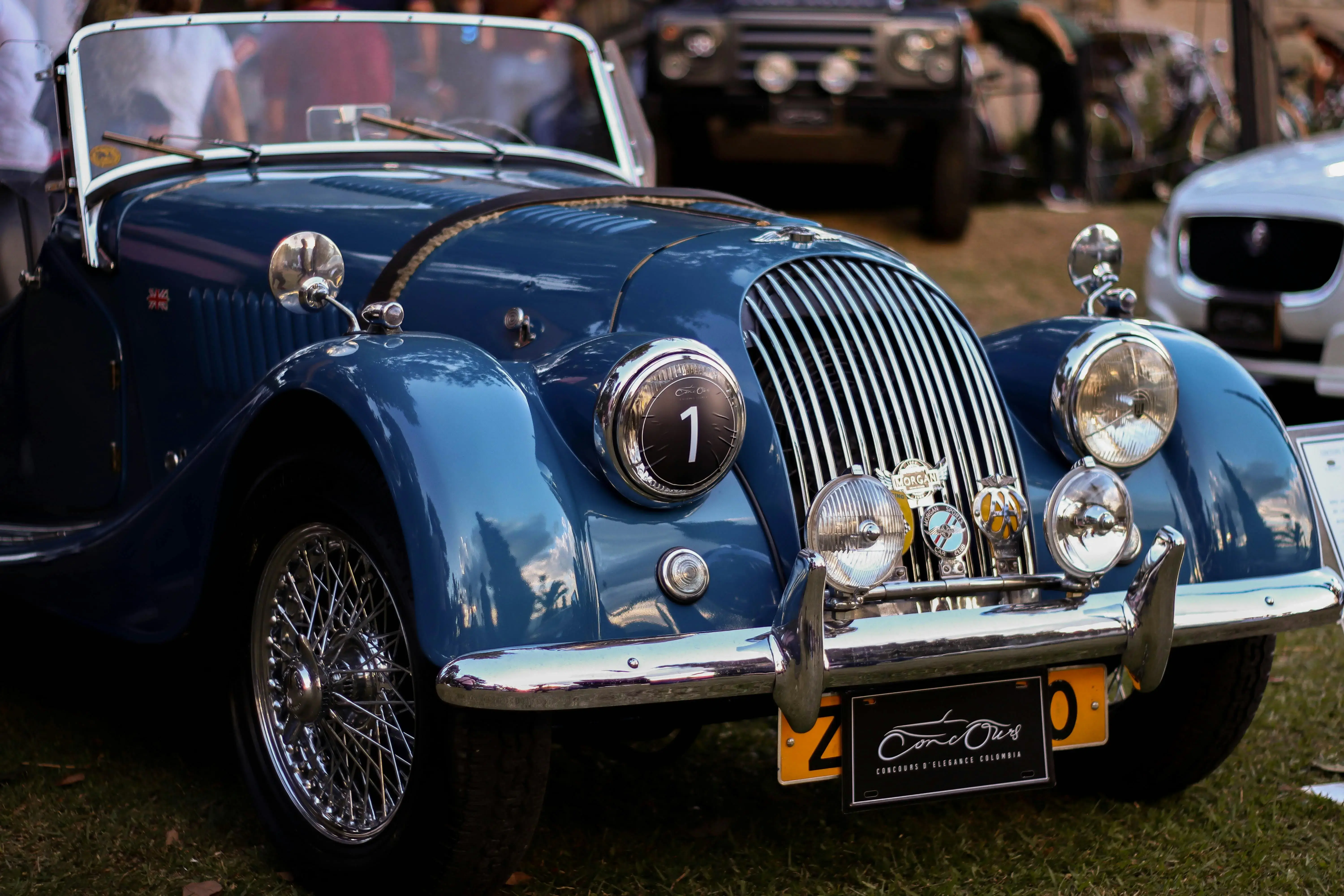 View of a Vintage Car