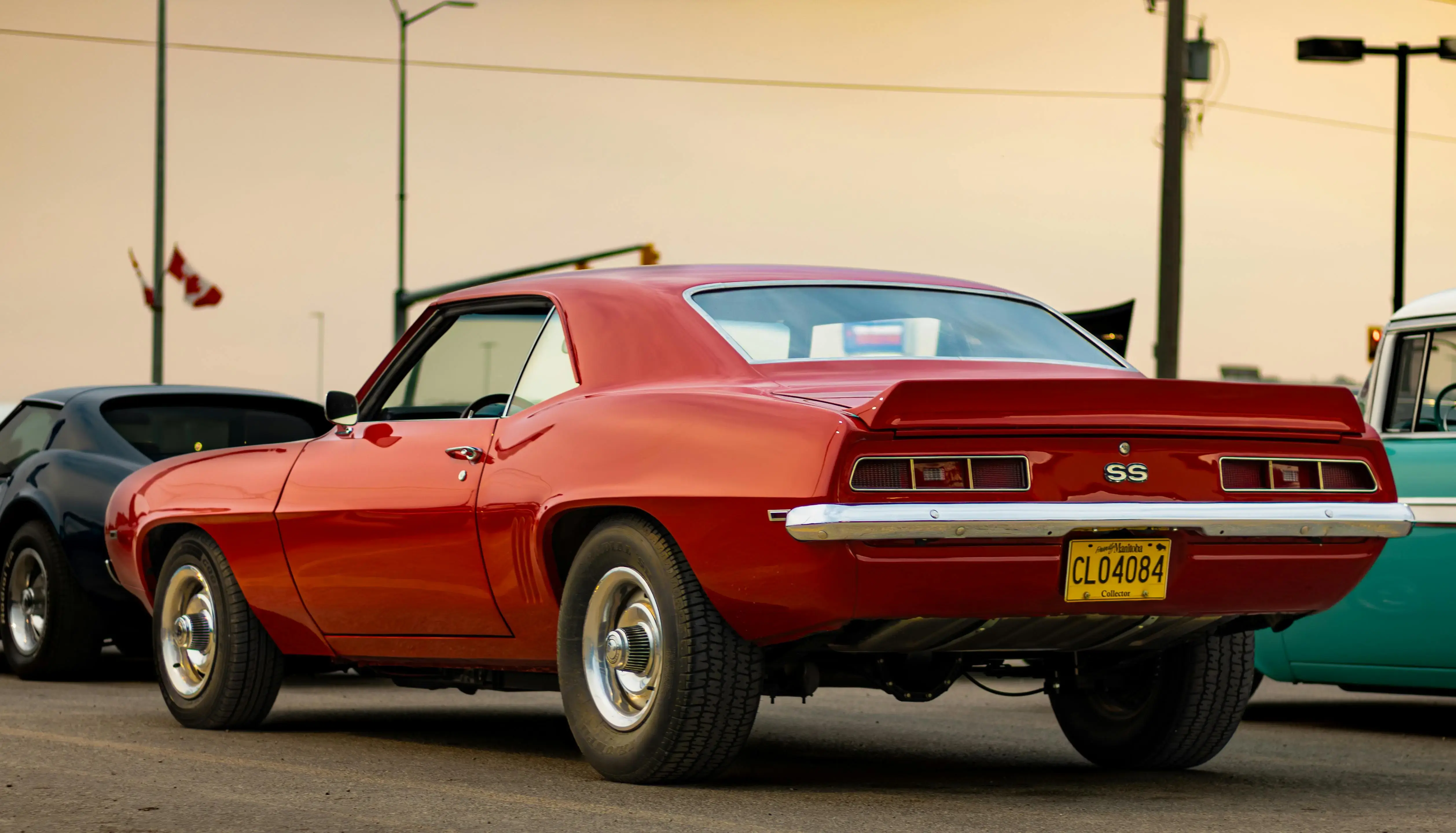 Classic Chevrolet Camaro at Vintage Car Show