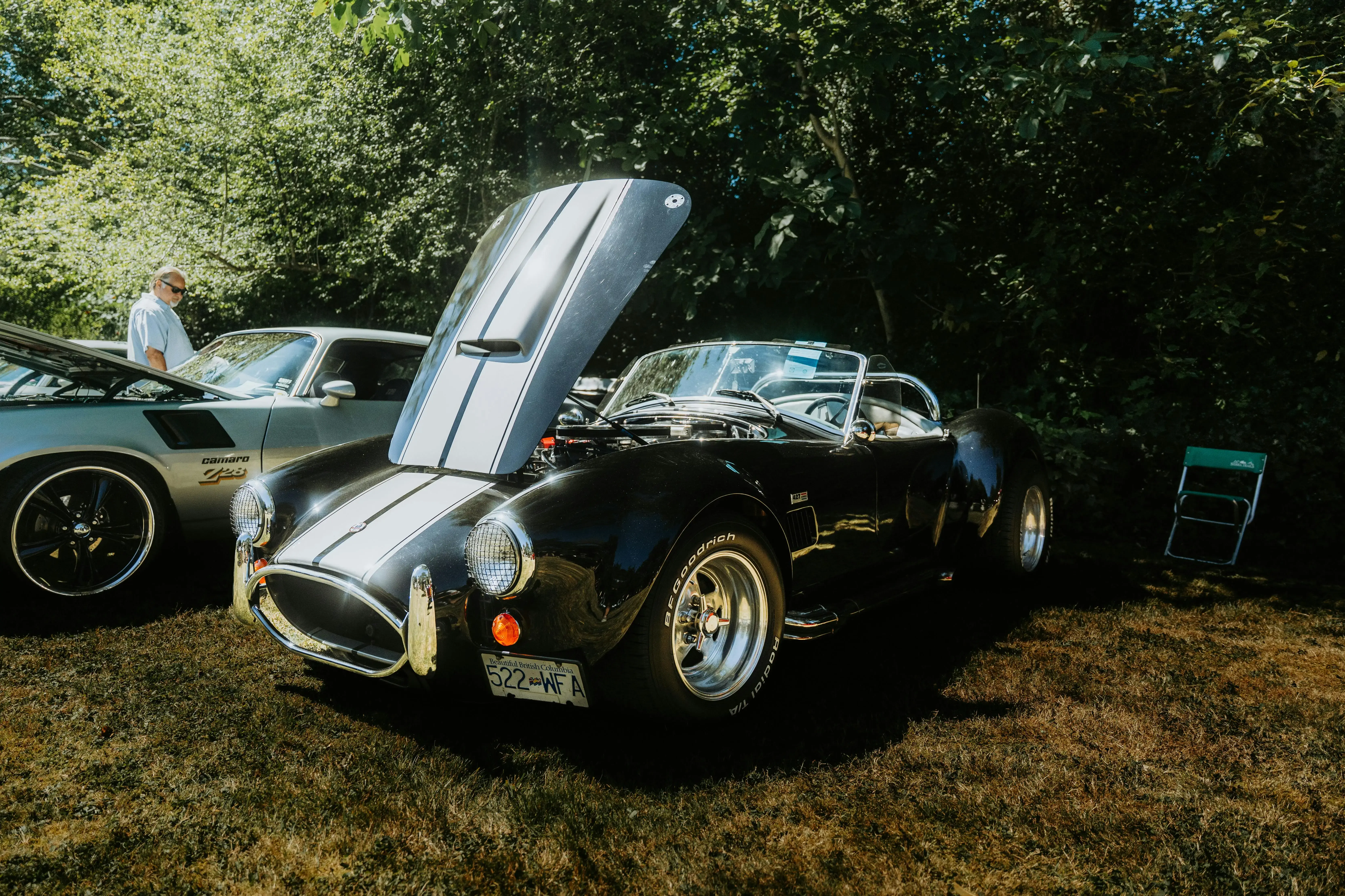 classic black car