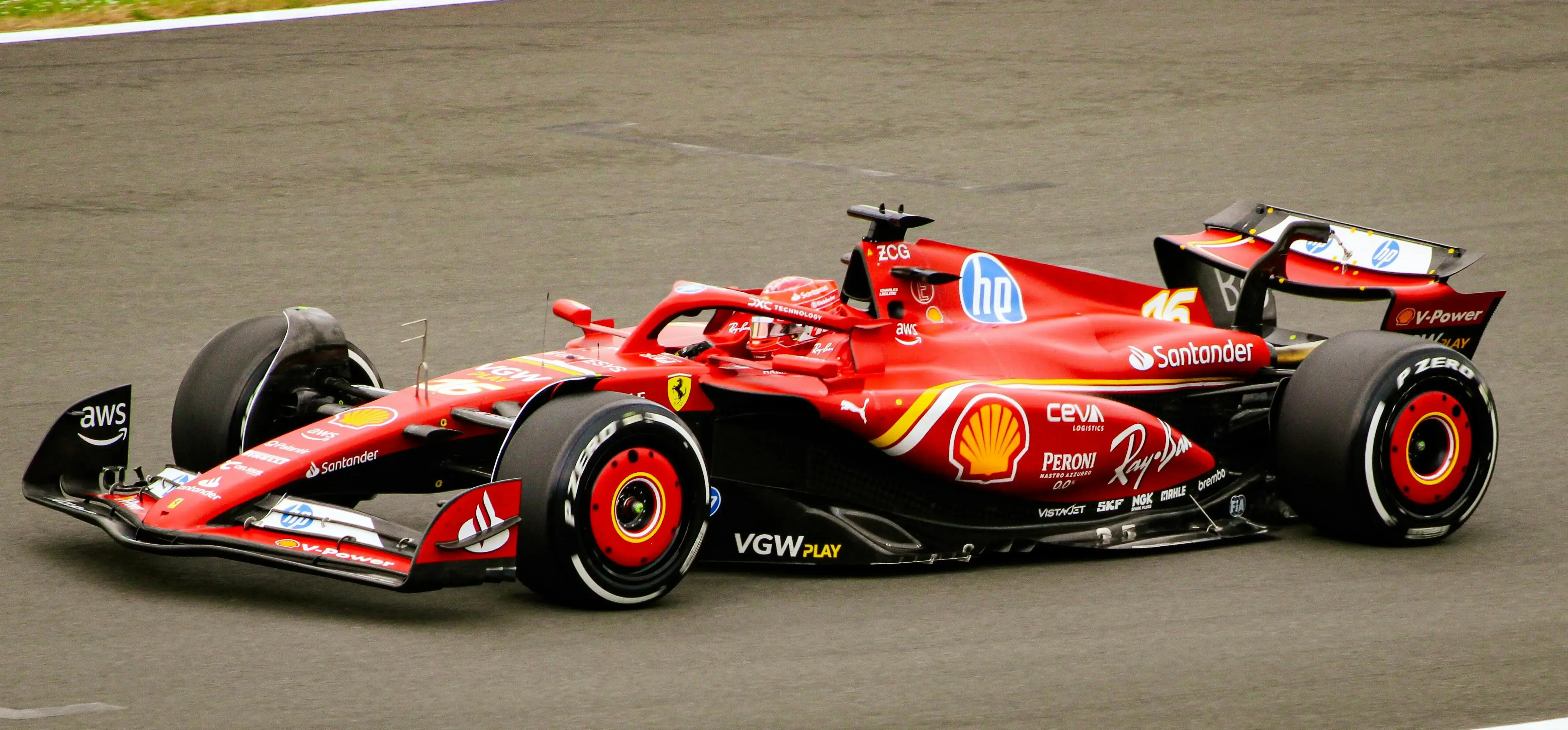Red Formula 1 Racing Car