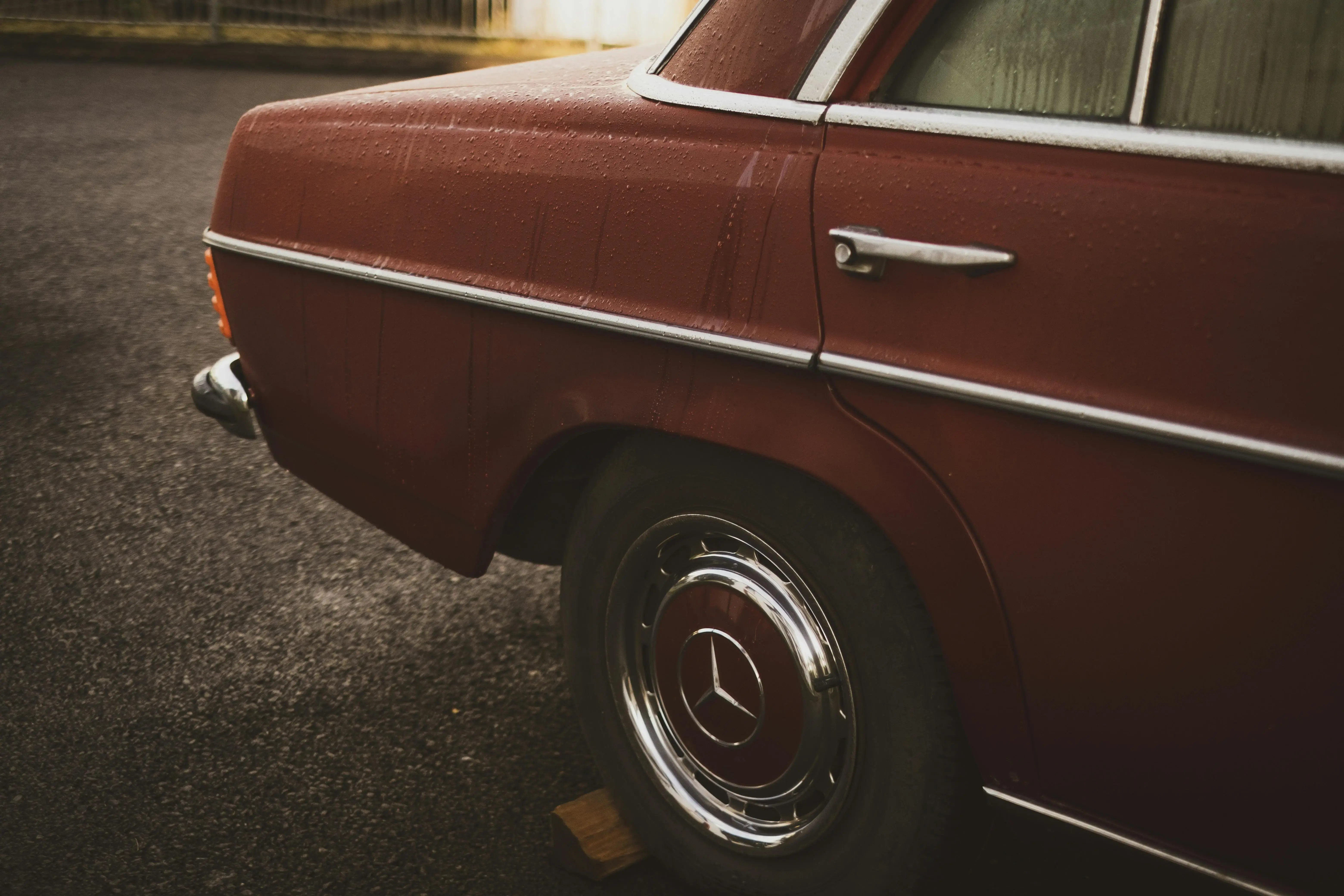 Red Mercedes-benz Car