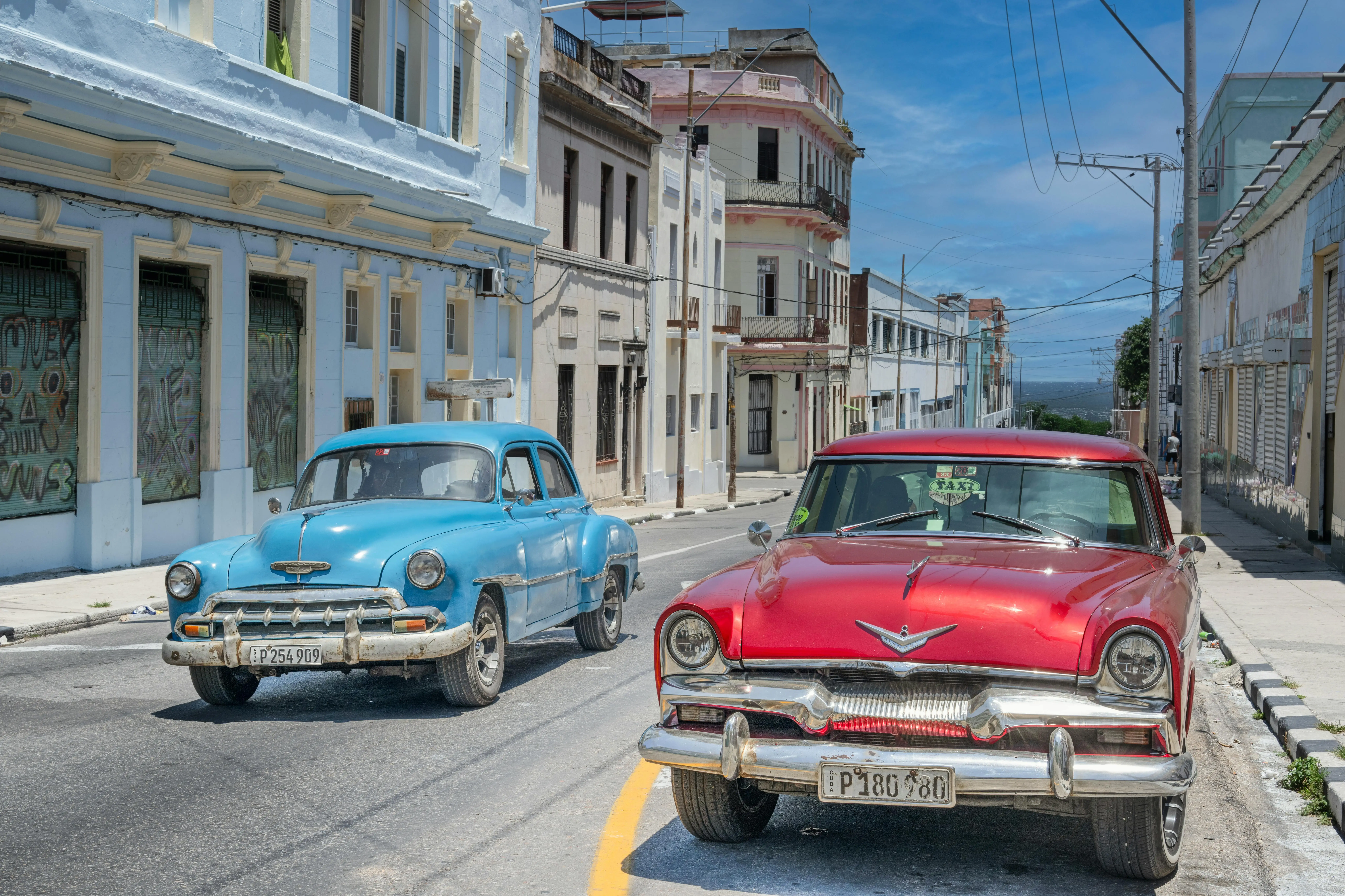 Vintage Cars on Havana Street