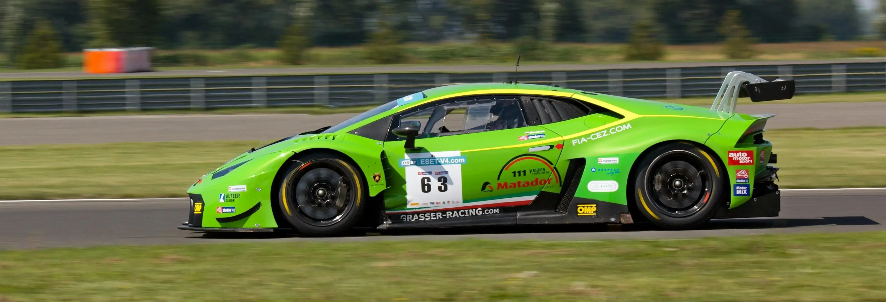 Green Sports Car