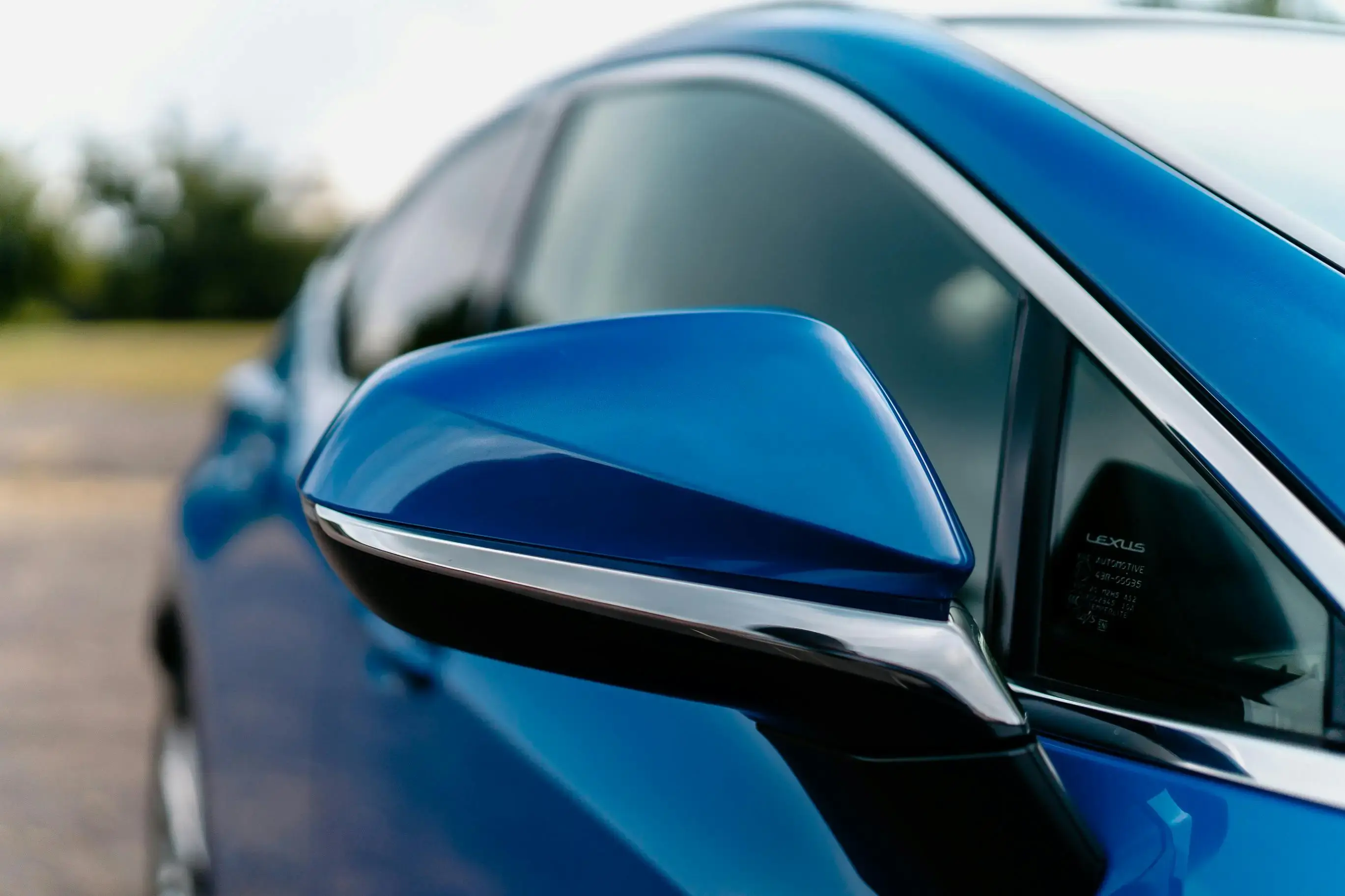 Close Up Photo of a Side Mirror