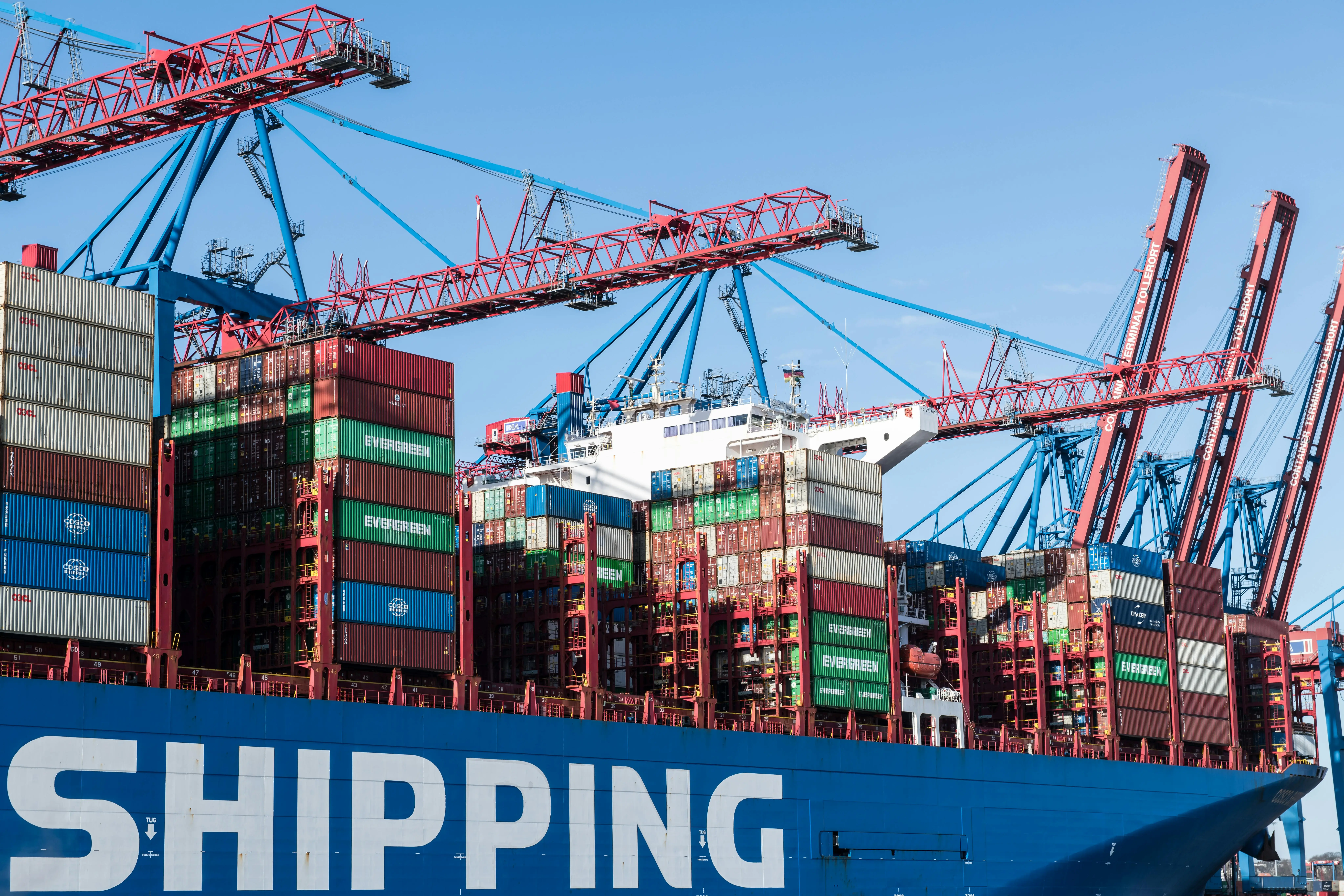 Containers and Cranes