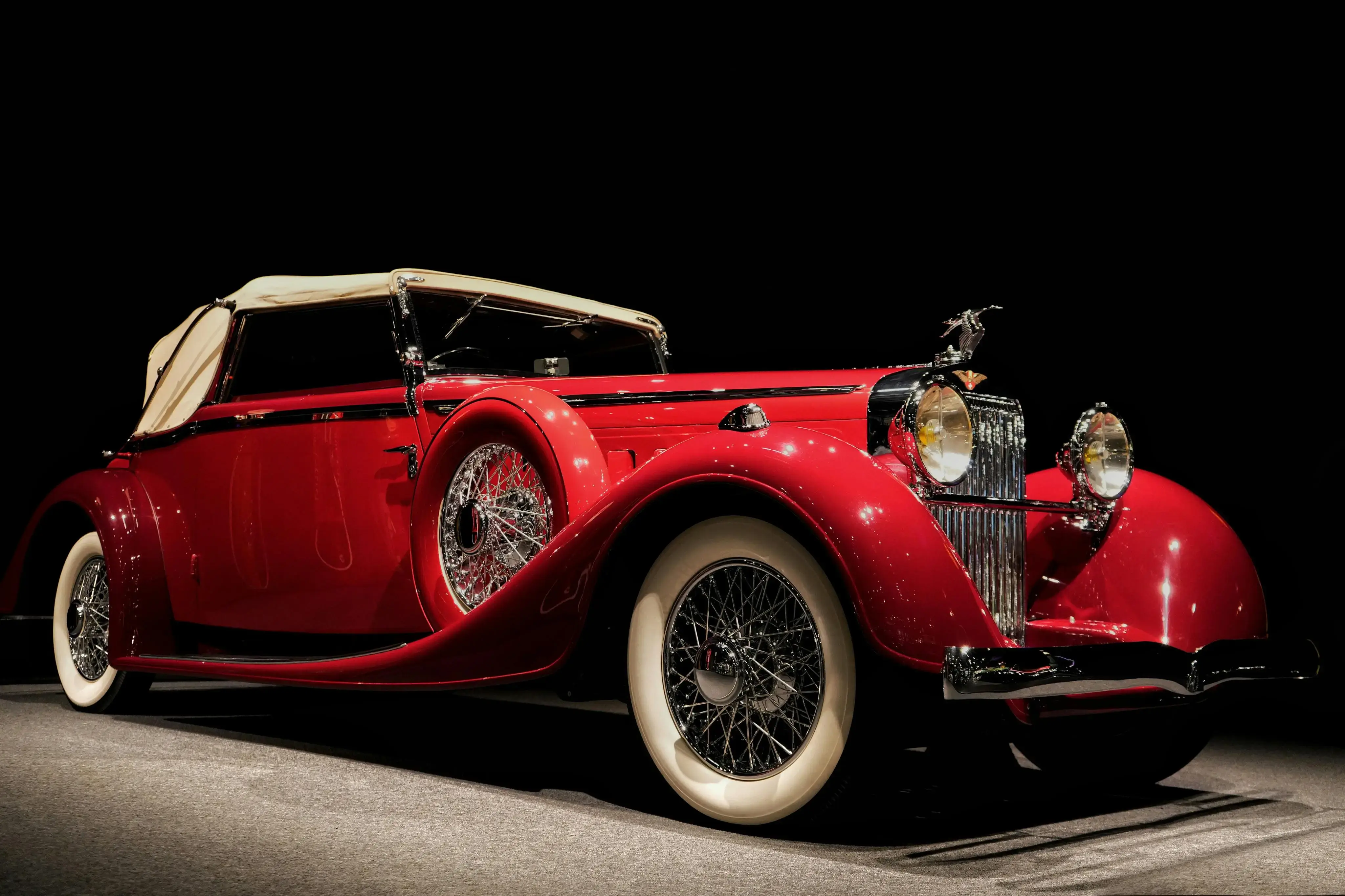 Red Classic Car