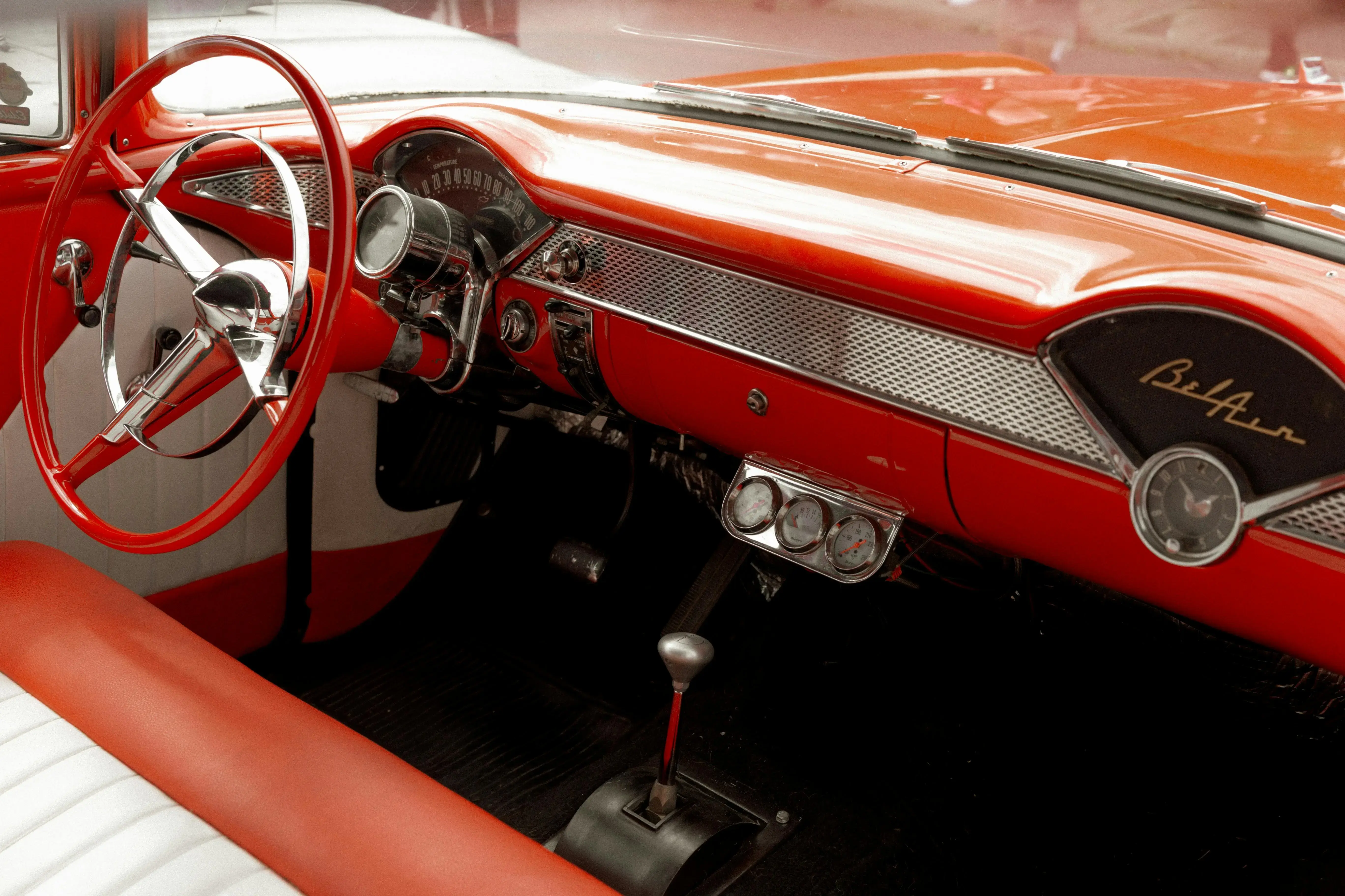Vintage Chevrolet Bel Air Interior