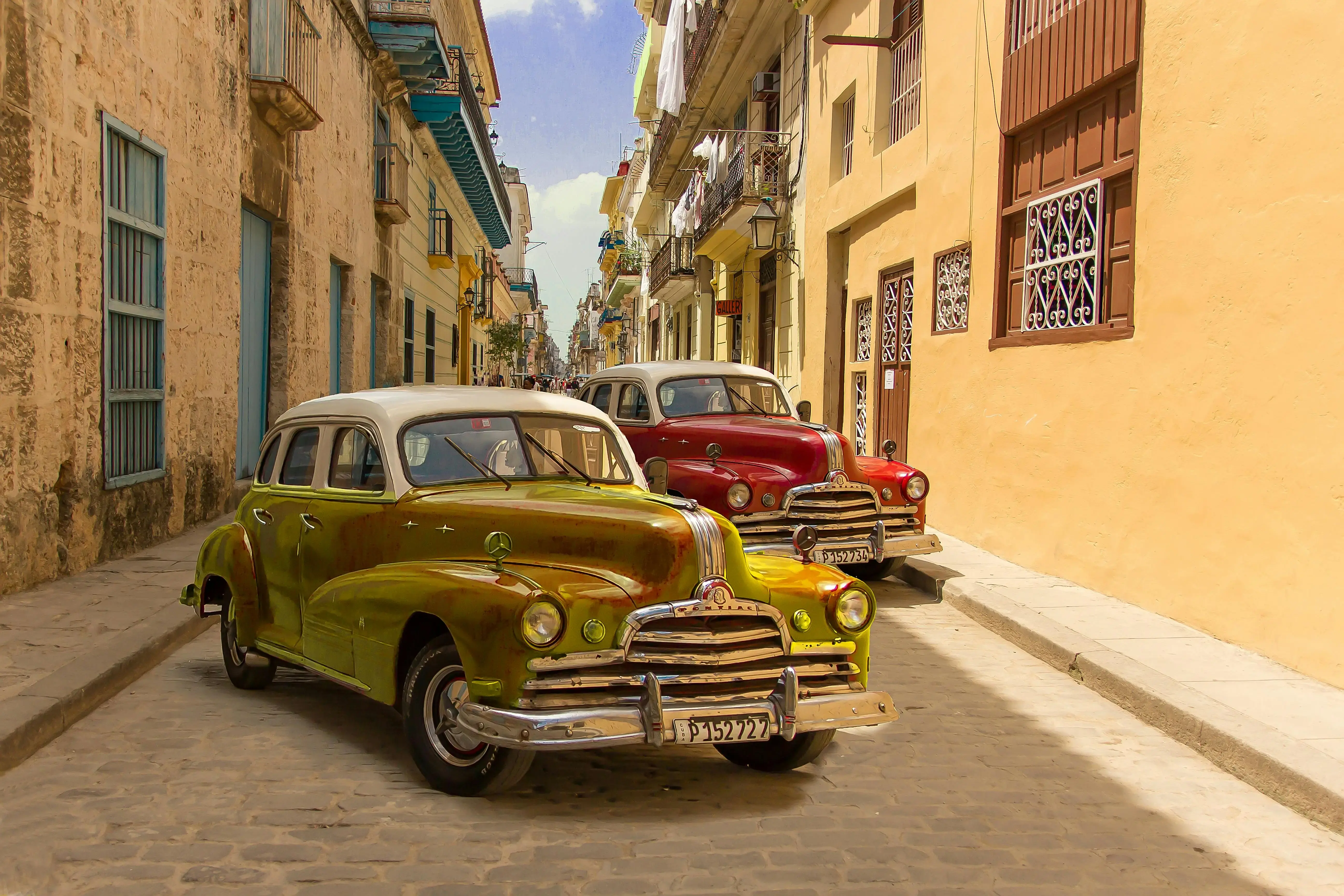 Vintage Cars on the Street