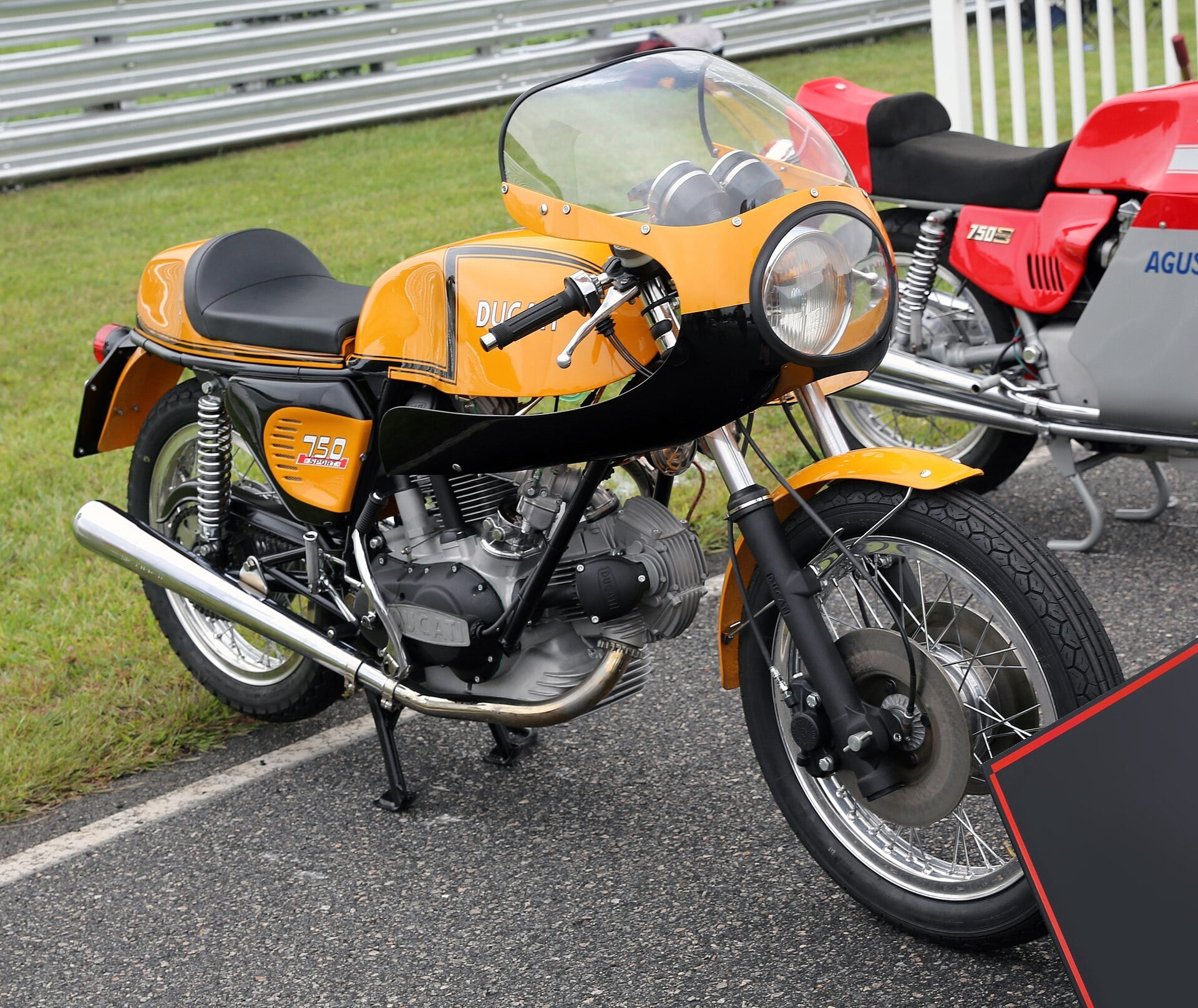 1970s Ducati 750 Sport motorcycle