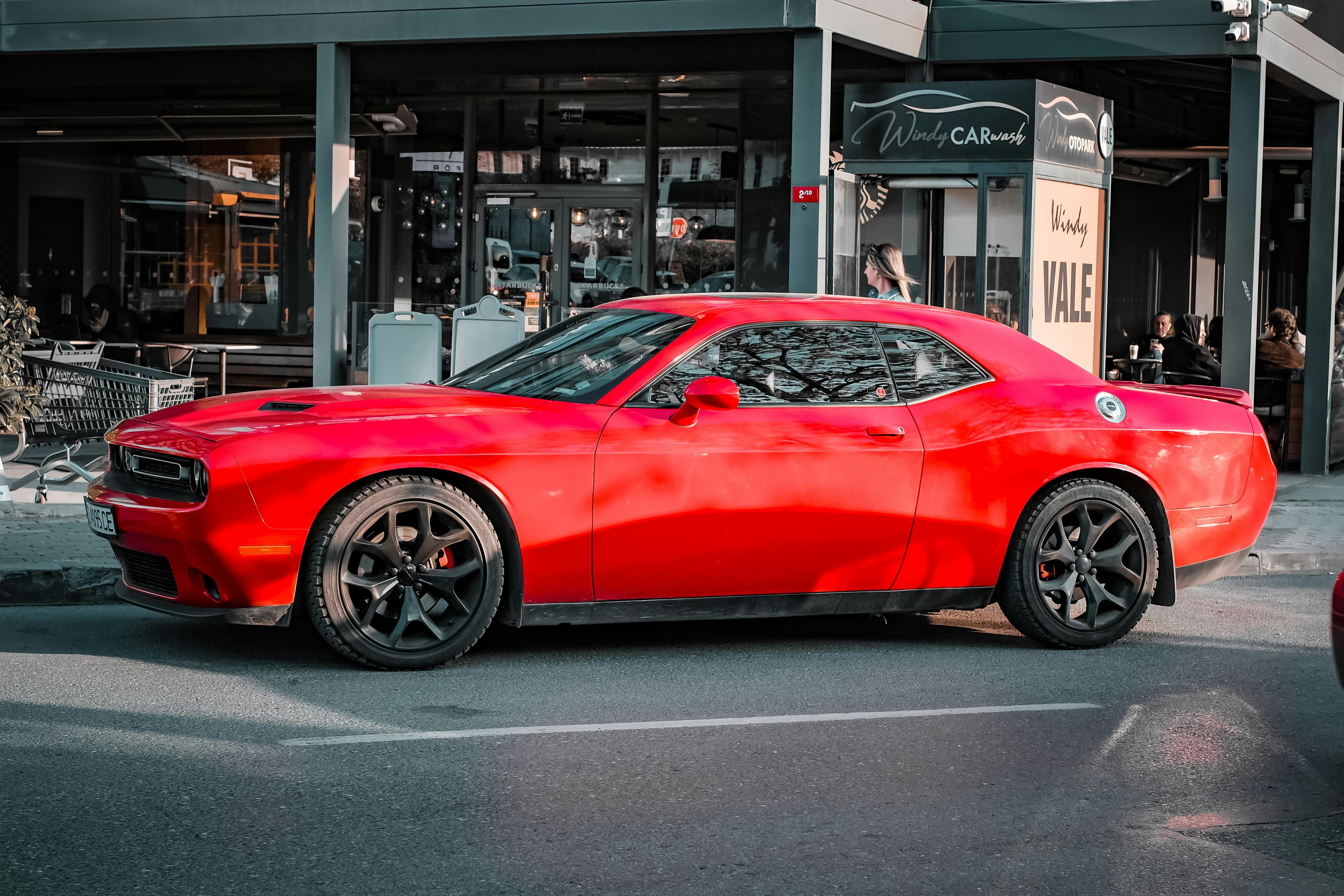 muscle-car-red