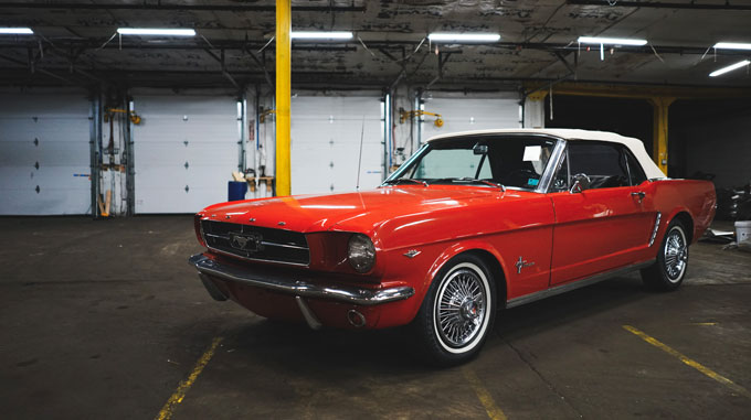 classic ford mustang