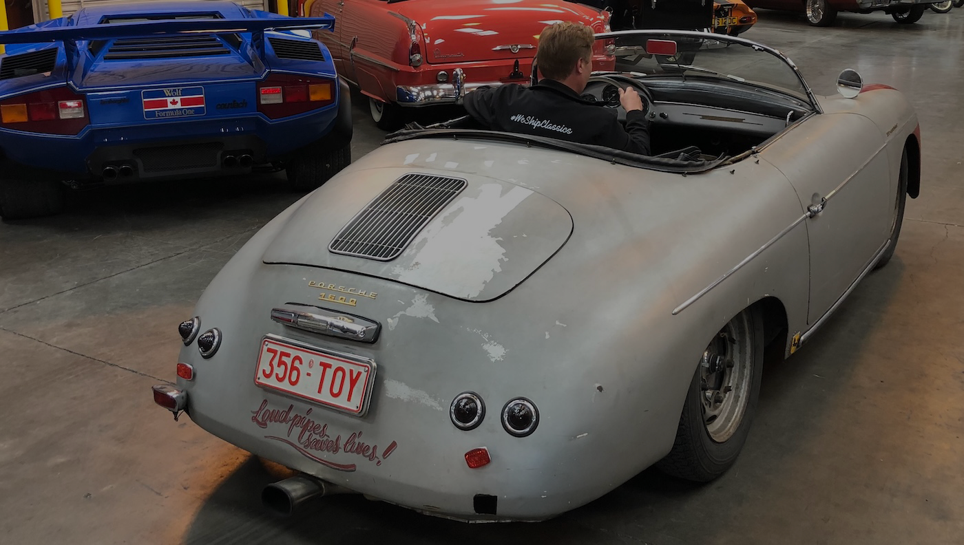 porsche 356 spyder import car